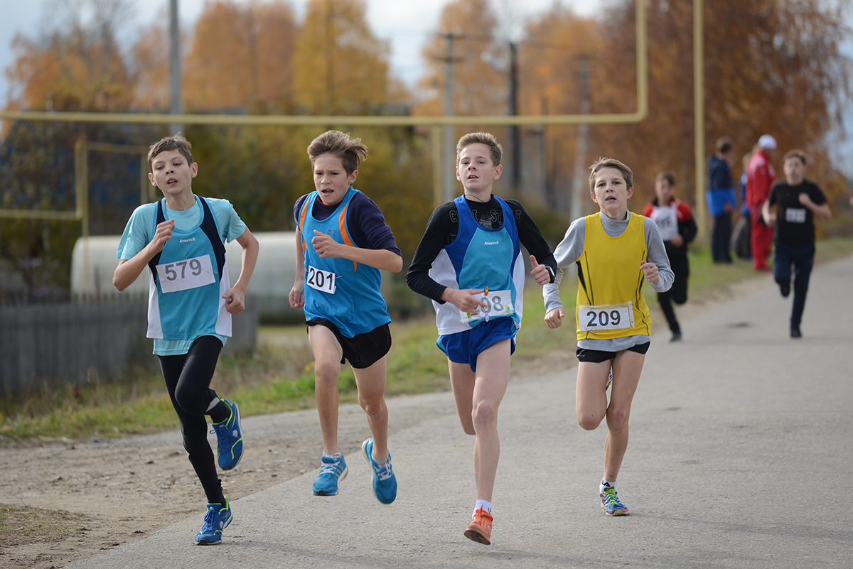 Праздник бега в День села Марьяновка