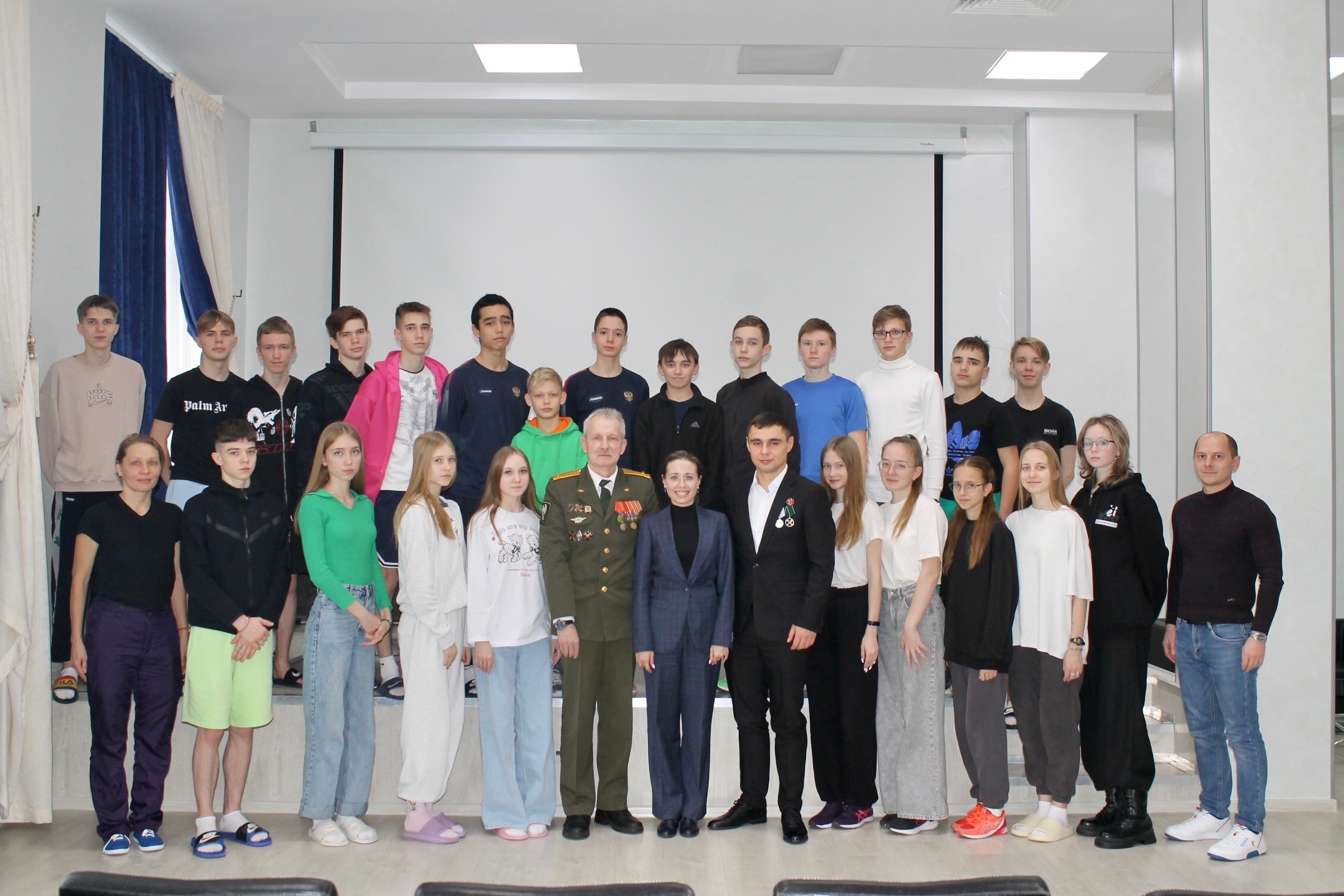 Урок мужества!