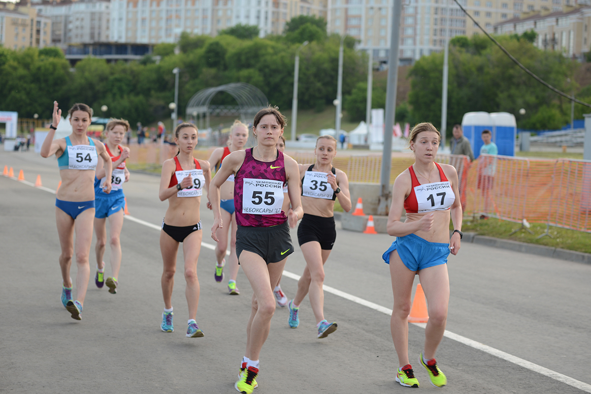 Чувашская спортсменка по спортивной ходьбе