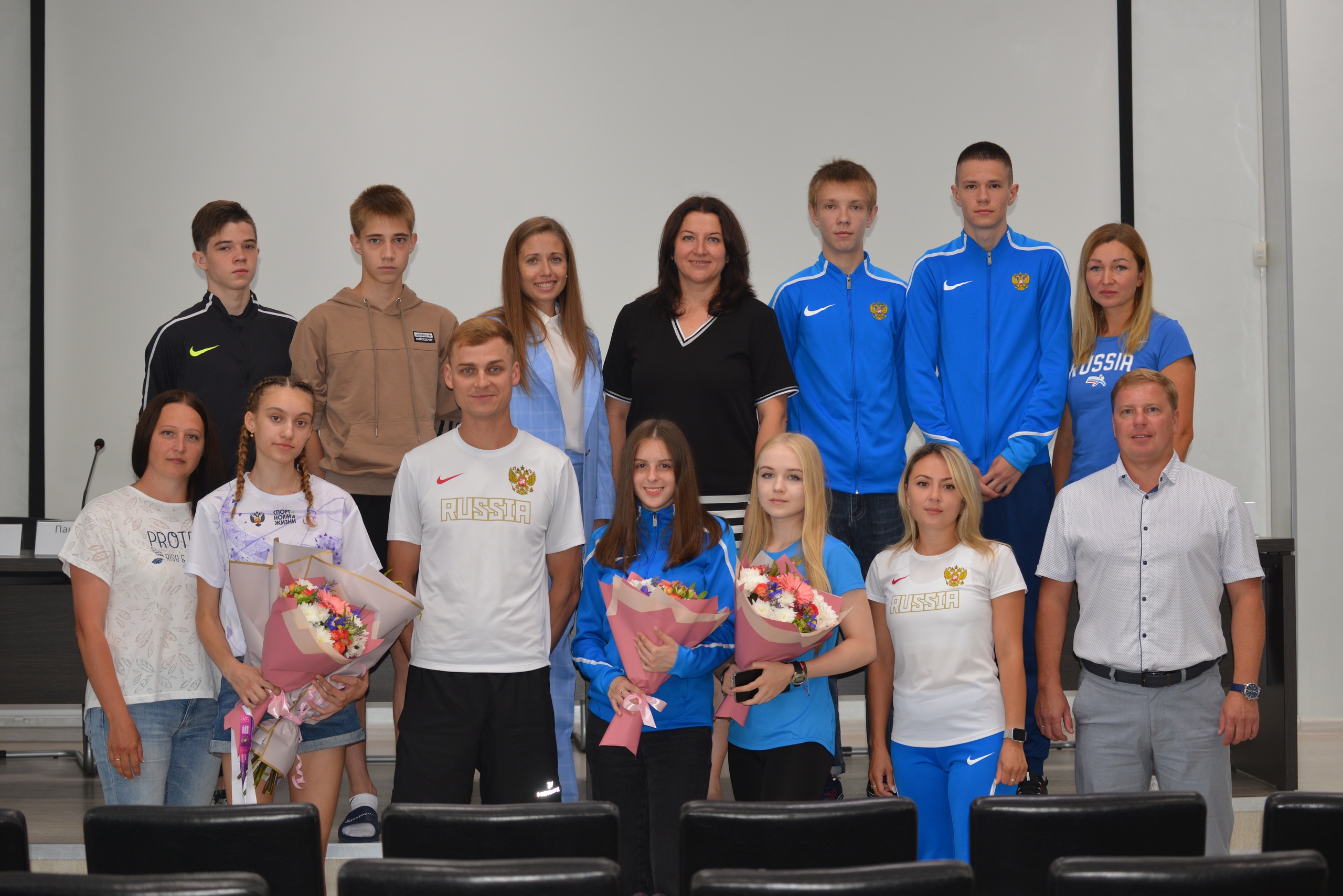 Пресс-конференция, приуроченная к результатам наших спортсменов на XI летней Спартакиаде России среди юношей и девушек U18