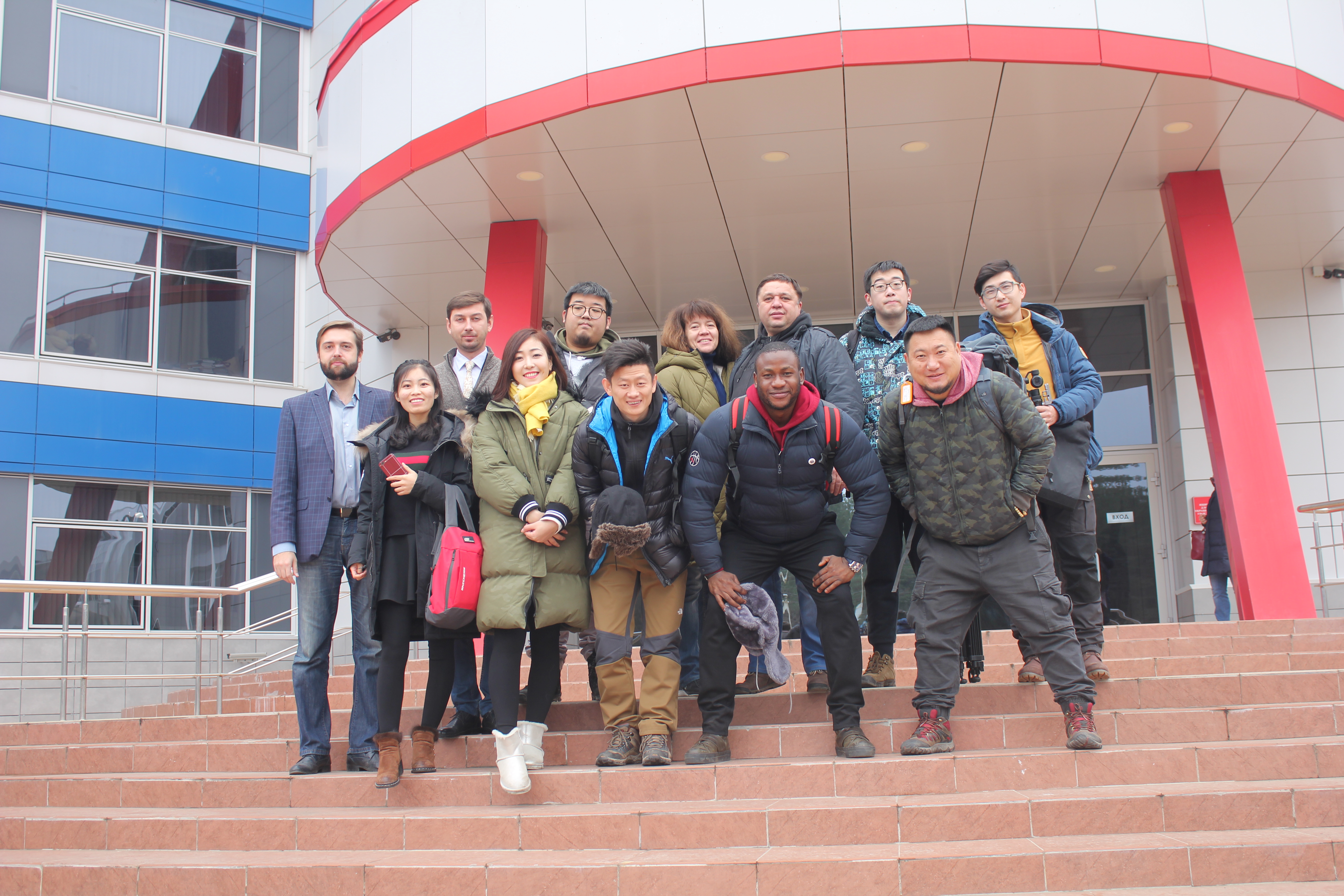 Китайские СМИ посетили школу спортивной ходьбы