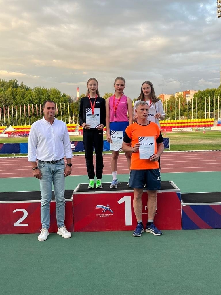  Выступление на Первенстве России по легкой атлетике в г. Чебоксары. 