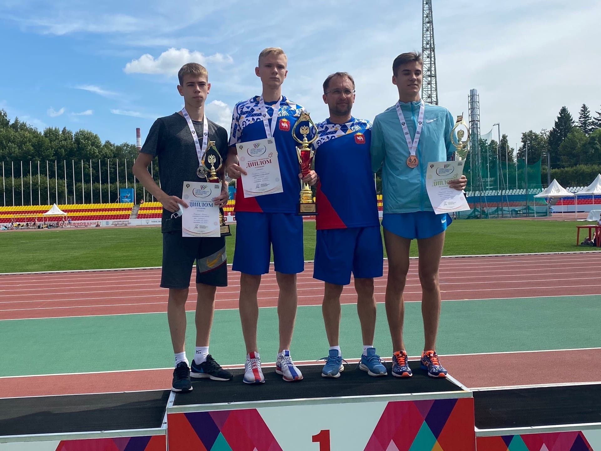 V летняя Спартакиада молодежи России принесла нам серебро и бронзу!